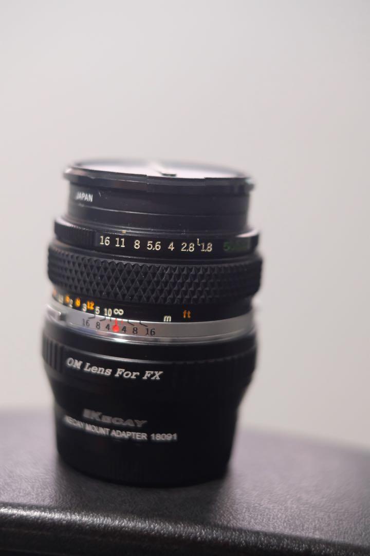 Fuji XF Adapted Olympus OM Lenses, Photography, Lens & Kits on Carousell