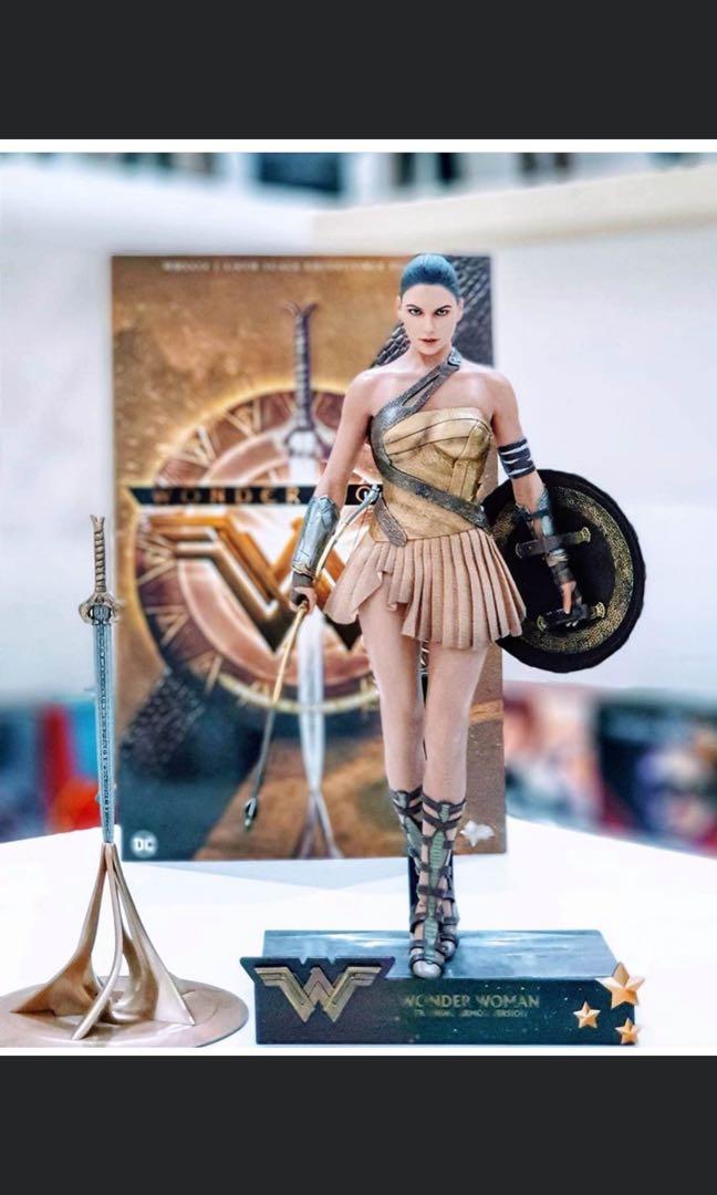 Hottoys Training Wonder Woman, 興趣及遊戲, 玩具 & 遊戲類 Carousell