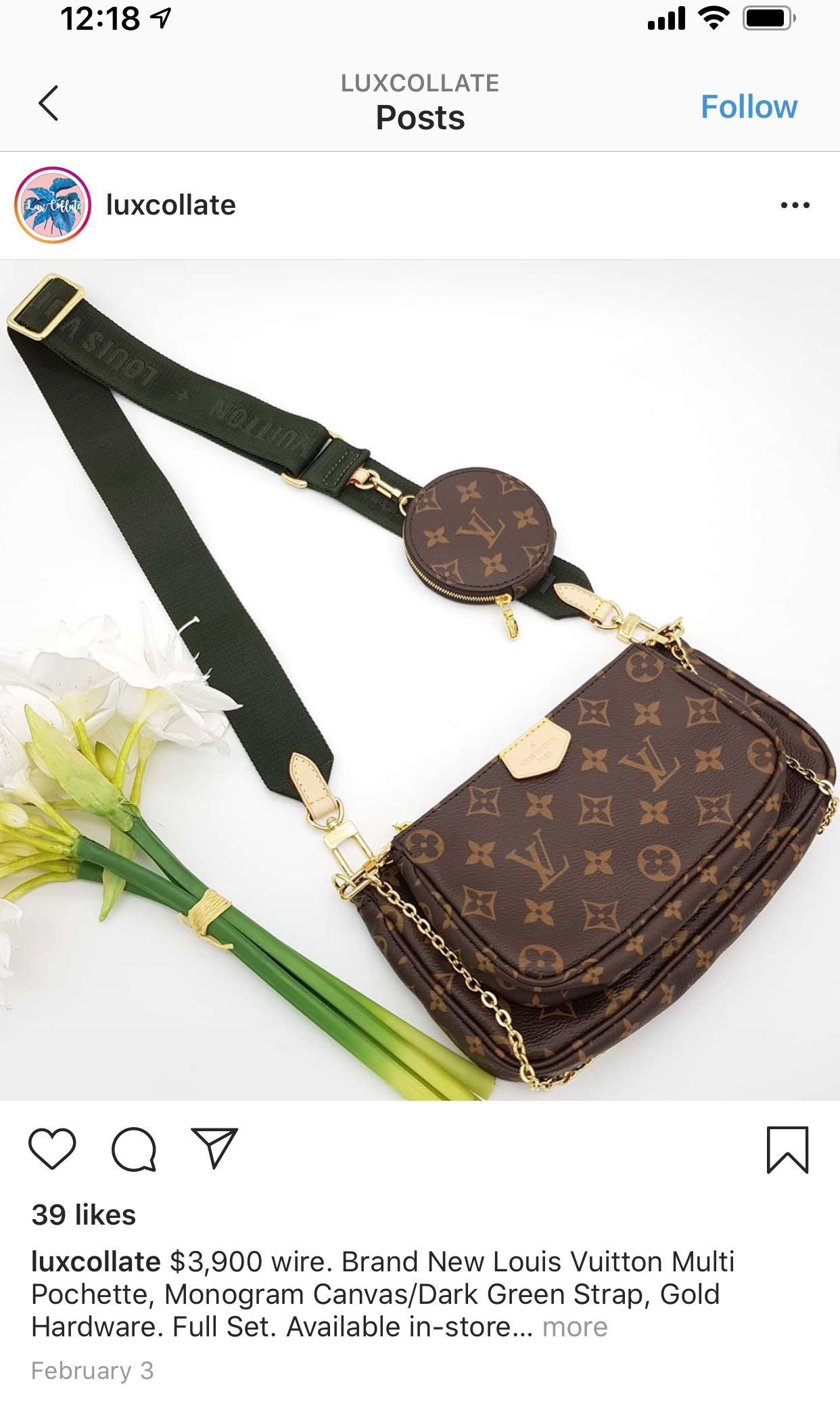 Lv 3in1 bag at an offer price Rs 1299/- only #foryou #lvbag