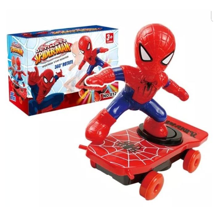 Mainan Anak Mainan Scooter Skate Board Spiderman Laba Laba 811 Ft Toys Collectibles Mainan Di Carousell