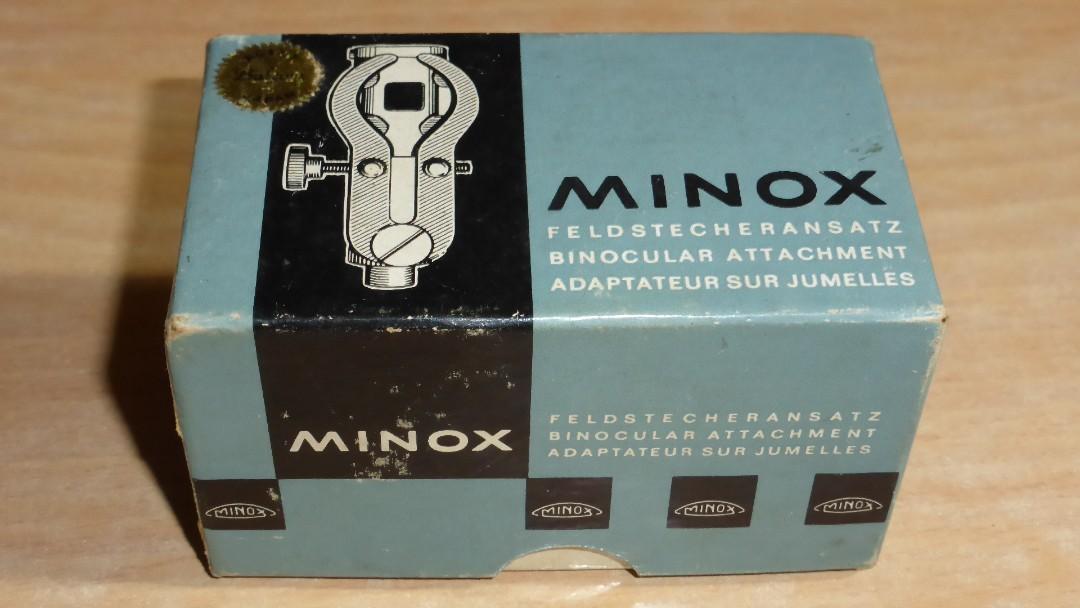 Minox Binocular Attachment (Category: Lens & Kits) located in Paranaque City. Submitted by kutoi.ancheta (Listing ID 285300375, Image 2). Description: Minox Binocular Attachment accessory made for Minox cameras. ☝️Compatibility is your responsibility! more info:👉👉👉👉 https://www.cryptomuseum.com/covert/camera/minox/zoom/index.htm Includes: ✅Original Box ✅Manual ✅addt'l Rowi attachment ☝️as is only! 👍 included if there are hidden defects!! pm 