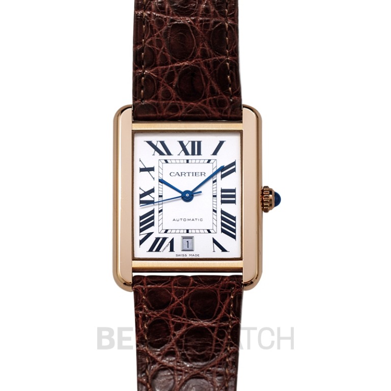 Cartier tank solo pink gold store