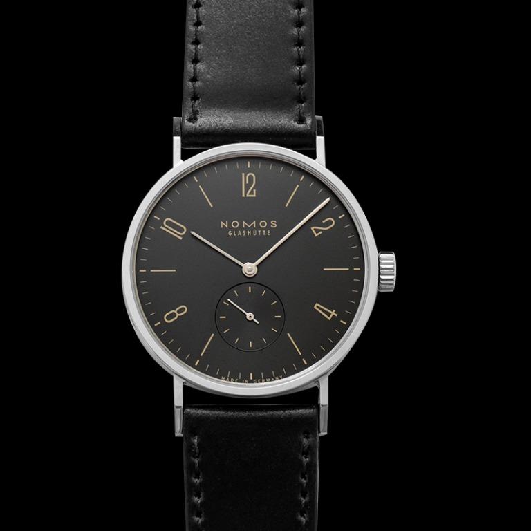 NEW Nomos Glashuette Tangomat Ruthenium Automatic Black Dial 38.3