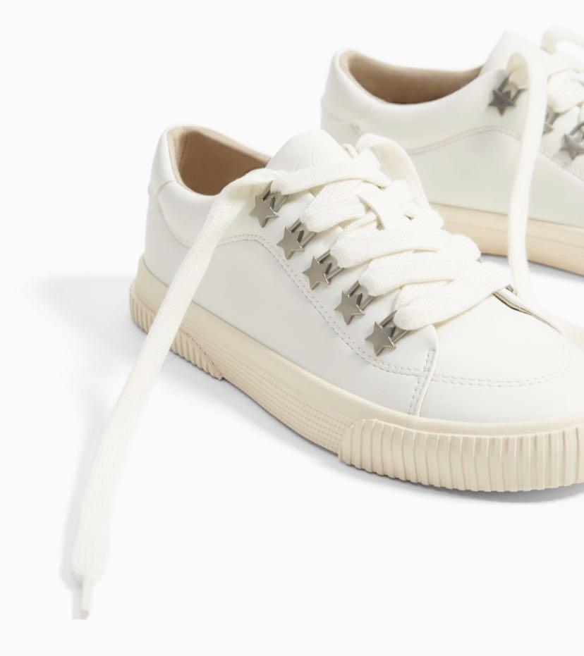 zara star sneakers