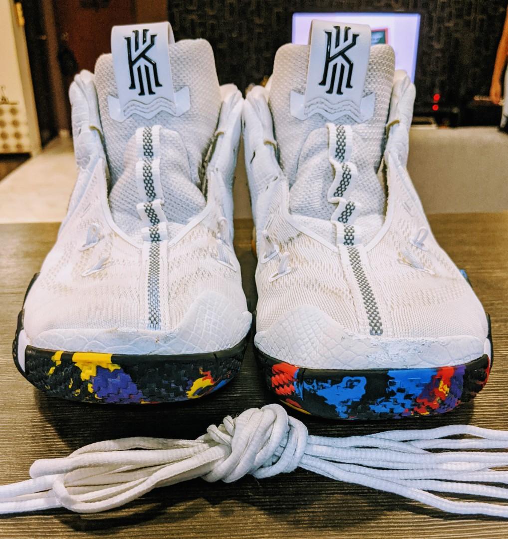 kyrie irving 4 shoes white