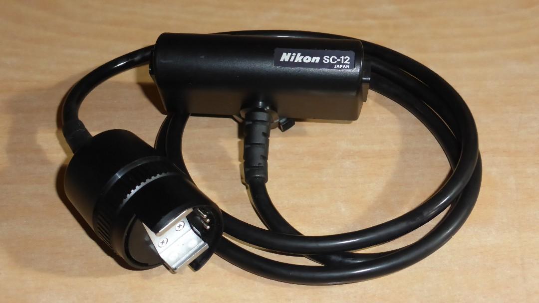 Nikon SC-12 flash connecting cord (Category: Flashes) located in Paranaque City. Submitted by kutoi.ancheta (Listing ID 285299475, Image 1). Description: Nikon SC-12 flash connecting cord Length: 1 meter long ☝️Purpose: used for the Nikon SB-11 Speedlight and enables a Nikon F3 SLR film camera to have an automatic flash exposure control. more info: 👉👉👉👉👉 http://www.nicovandijk.net/cables.htm ☝️Compatibility is your responsibility!!!! conditi