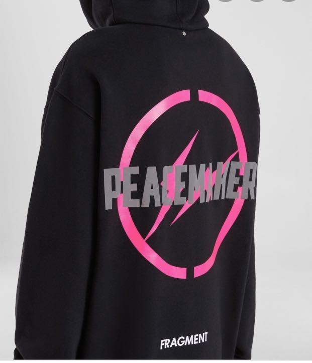 OAMC x Fragment 反光閃電Hoodie(SizeM 100% Real and New), 男裝