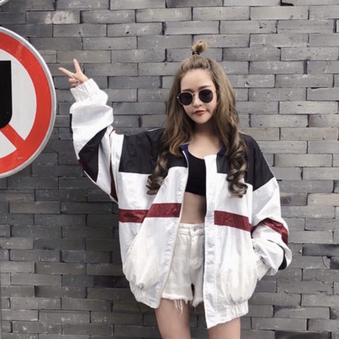 oversized sport jacket