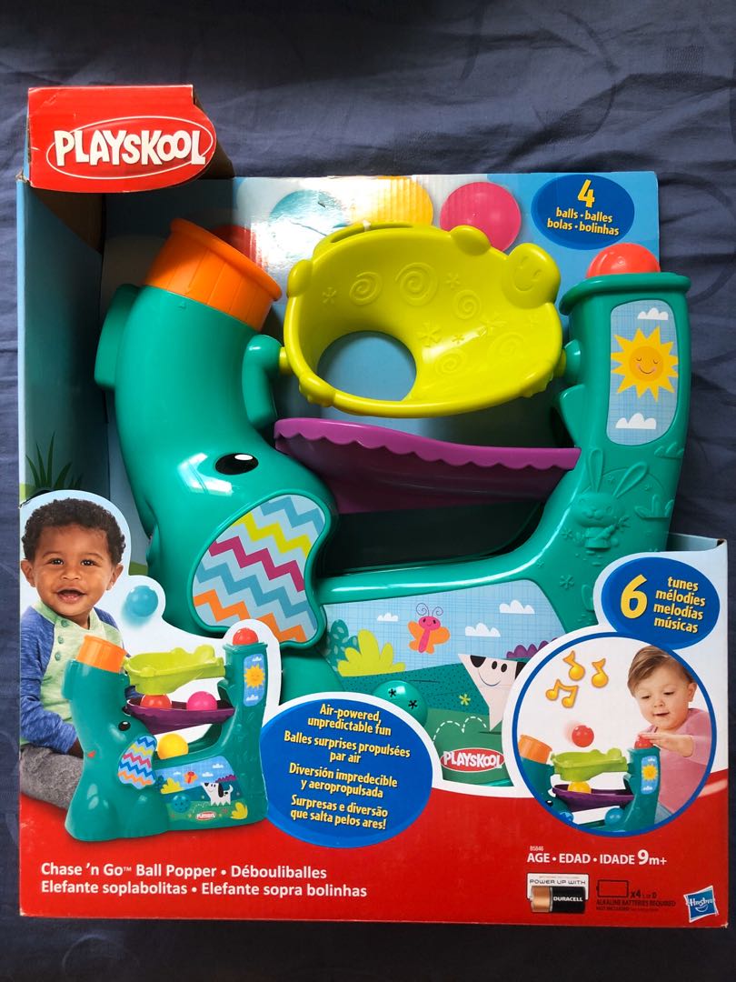 playskool chase n go ball popper