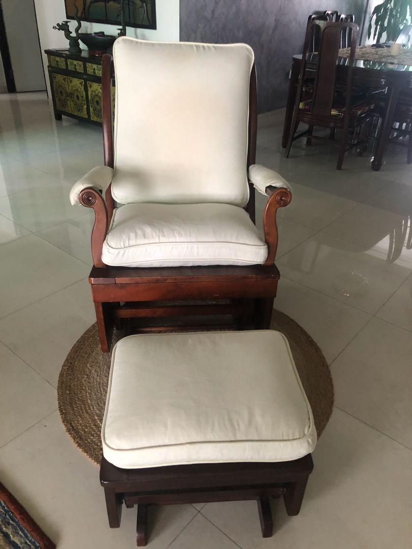 reduced pottery barn rocking sofa chair furniture tables