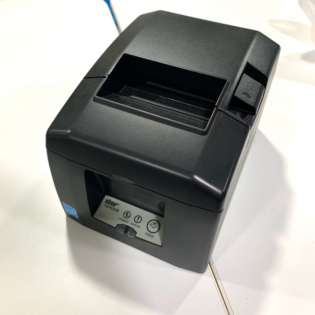 Star TSP650II Thermal POS Receipt Printer – USB (TSP654IIU) – Excellent, Tested, With Power Supply