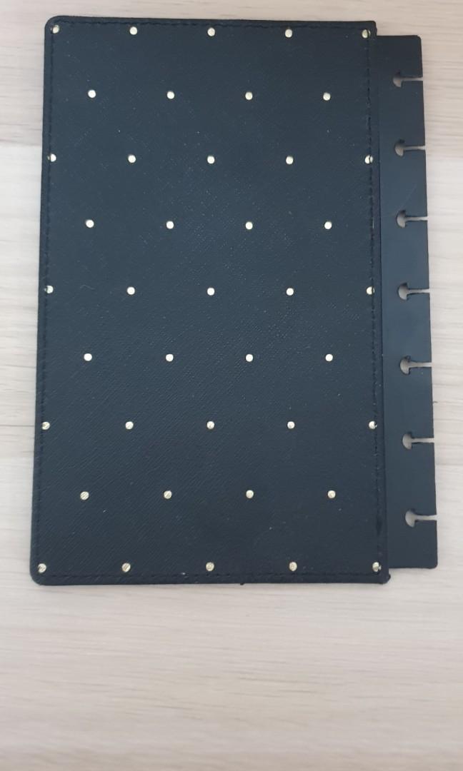 The Happy Planner Mini Snap in Hard Cover Gold Dot, Hobbies & Toys