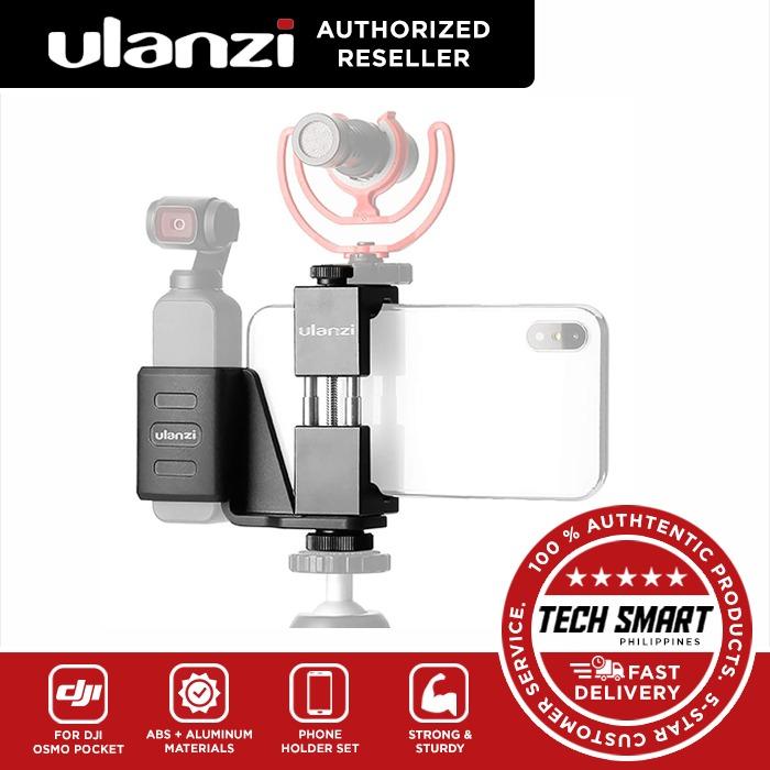 FEPITO Handheld Mobile Phone Holder Bracket Compatible with OSMO Pocket Gimbal Stand Tripod 1/4 Screw Mount Bracket FEPITO Handheld Mobile Phone Holder Bracket Compatible with OSMO Pocket Gimbal Stand Tripod 1/4 Screw Mount Bracket