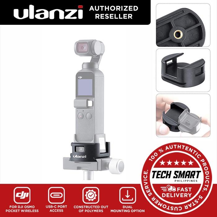Ulanzi Op 4 Wifi Tripod Adapter For Dji Osmo Pocket Camera Stabilizer Base Mount Rc Model Vehicle Parts Accs Radio Control Control Line