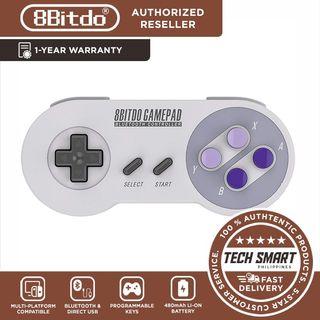 Original 8Bitdo SN30 Pro,Wireless Bluetooth Controller with Classic Joystick Gamepad for PC Android Windows macOS,Steam and Nintendo Switch (SN30 Pro)