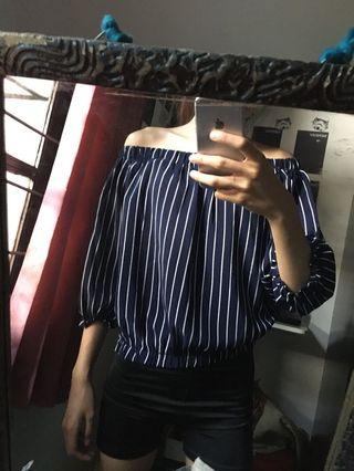 sabrina top navy