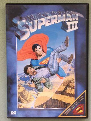 SUPERMAN III, Christopher Reeve, Original DVD