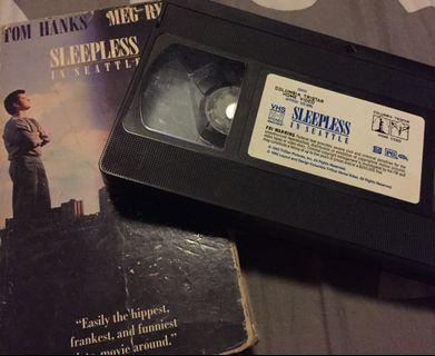 Vintage Sleepless in Seattle VHS