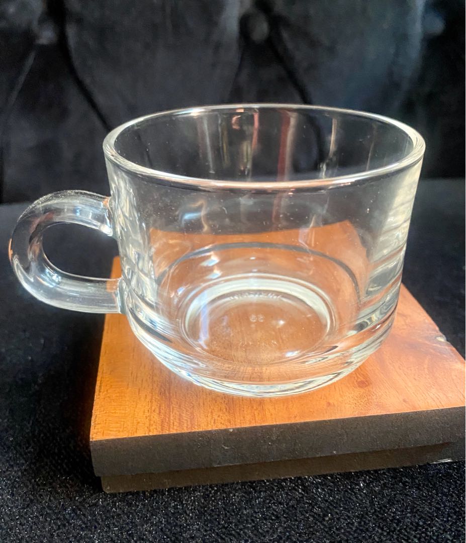6pcs Small Coffee/Tea Clear Cup