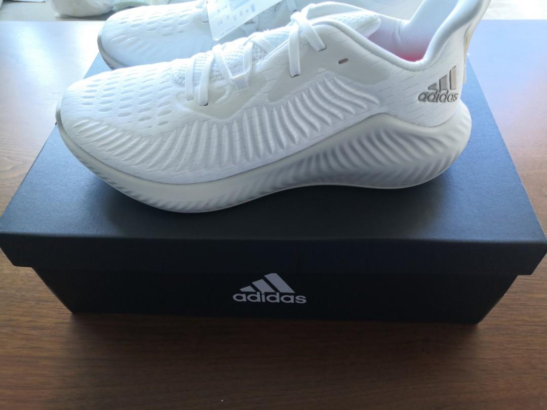 Adidas Alphabounce White UK10 BNIB Men s Fashion Footwear