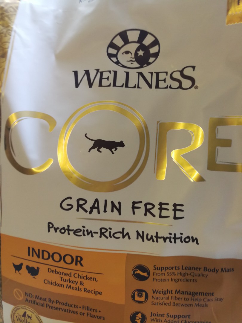 wellness core indoor cat food