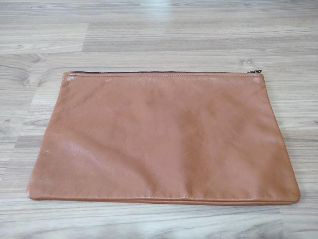 American apparel hotsell leather pouch