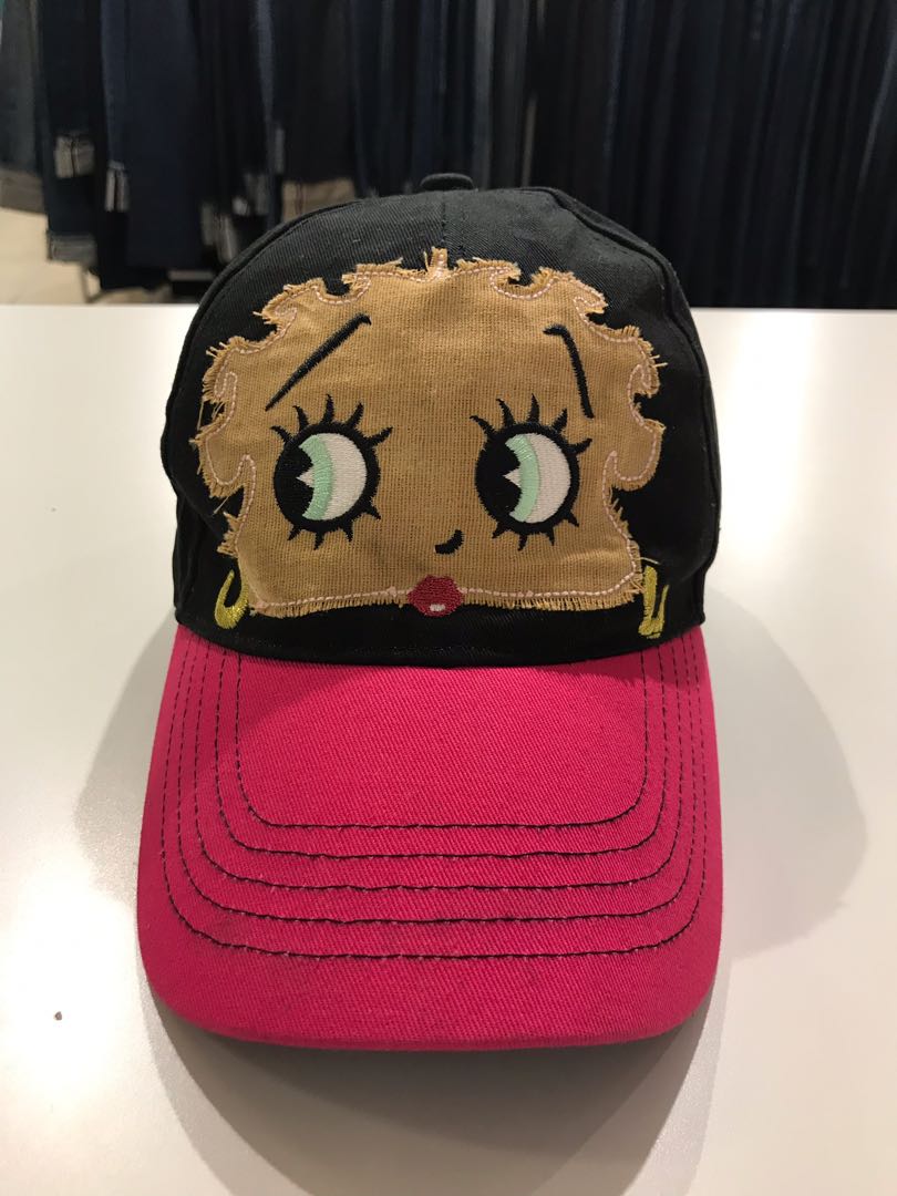 Betty Boop cap/topi, Men's Fashion, Caps Hats on Carousell