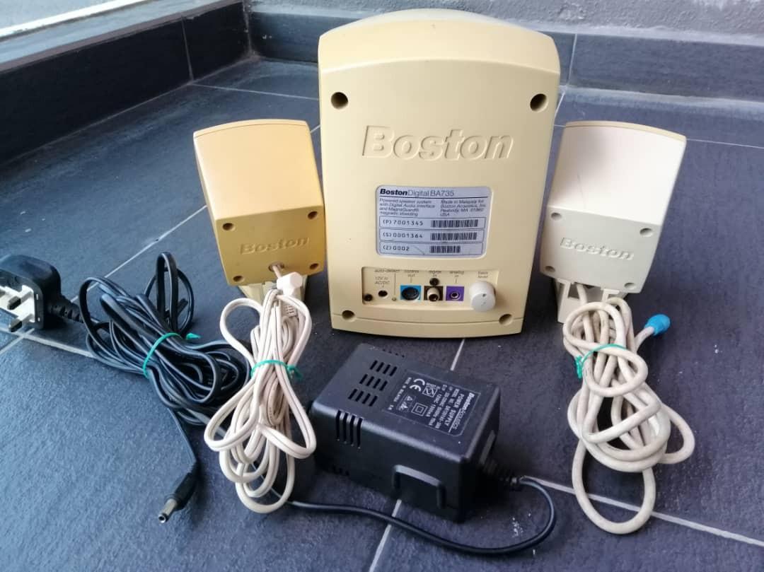 Boston computer speakers ba735 top