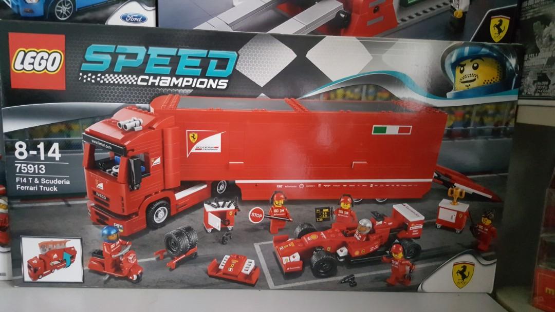 lego speed ferrari truck