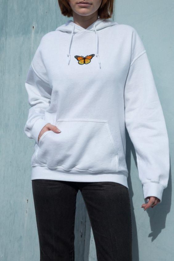 John galt butterfly hoodie hotsell