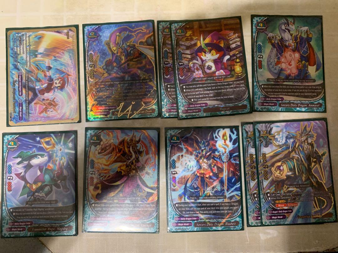 Buddyfight magic world deck, Hobbies & Toys, Toys & Games on Carousell