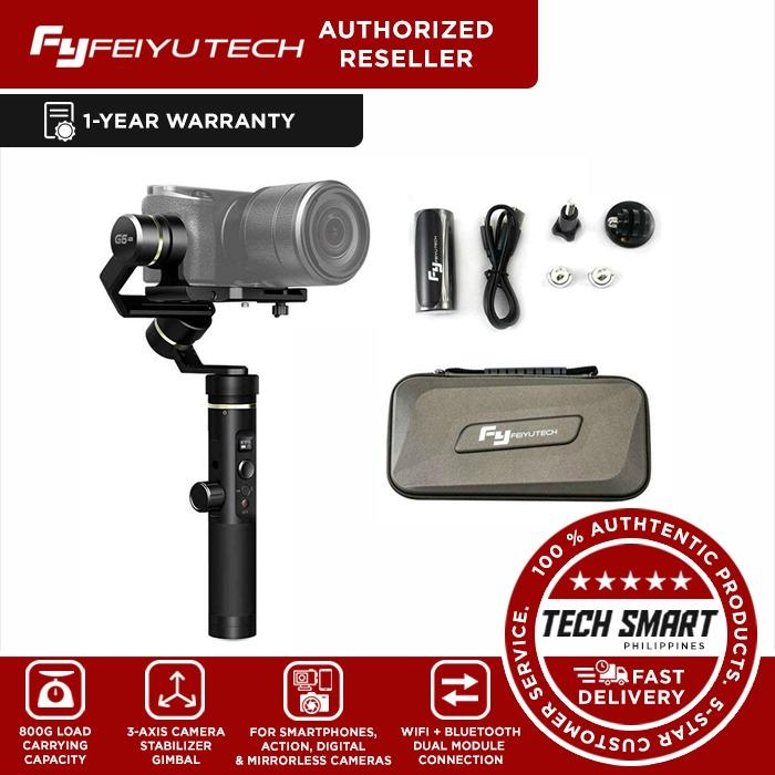 Feiyu Tech G6 Plus 3Axis Handheld Splashproof Gimbal (Category: Gimbals & Stabilizers ) located in Manila. Submitted by techsmartph (Listing ID 238526248, Image 1). Description: .