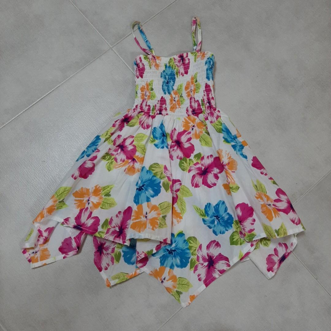 Fox Kids Floral Dress Babies Kids Girls Apparel 1 To 3 Years On Carousell