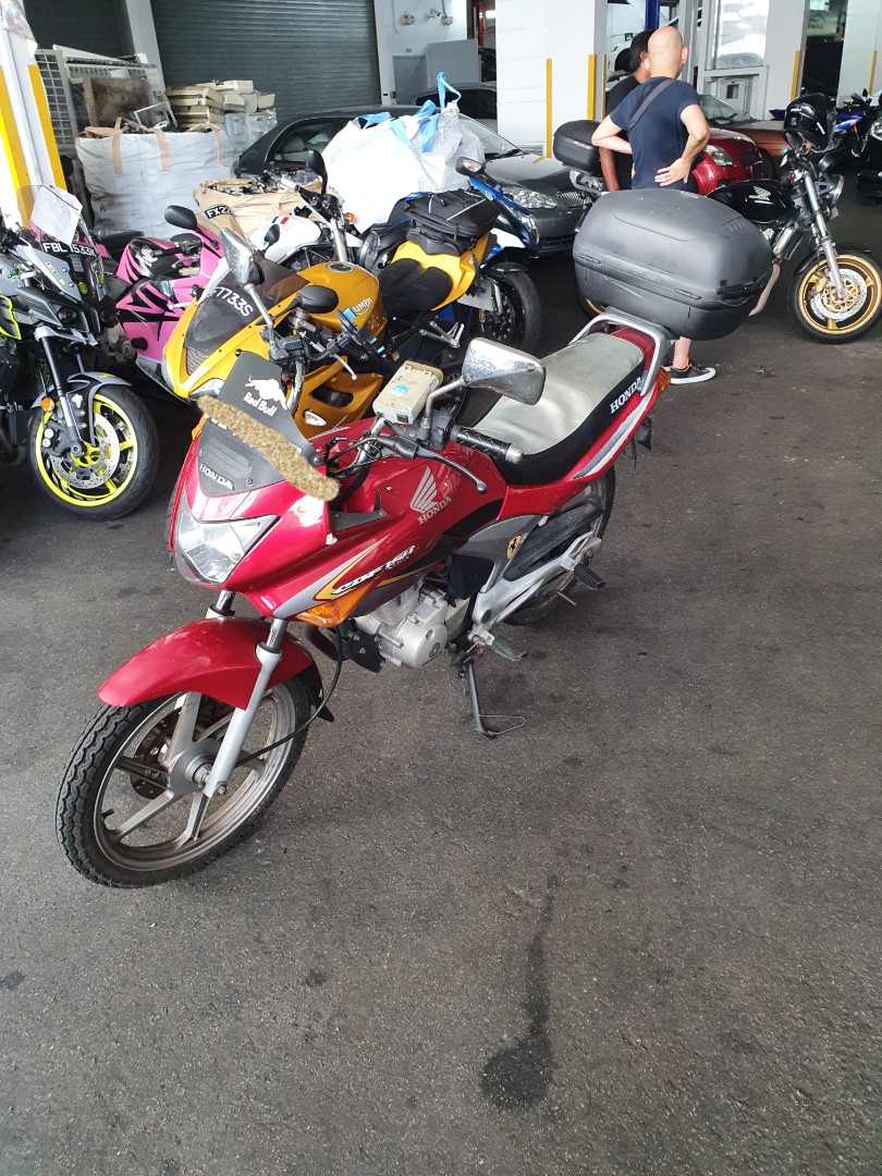 honda cb 150f on installment