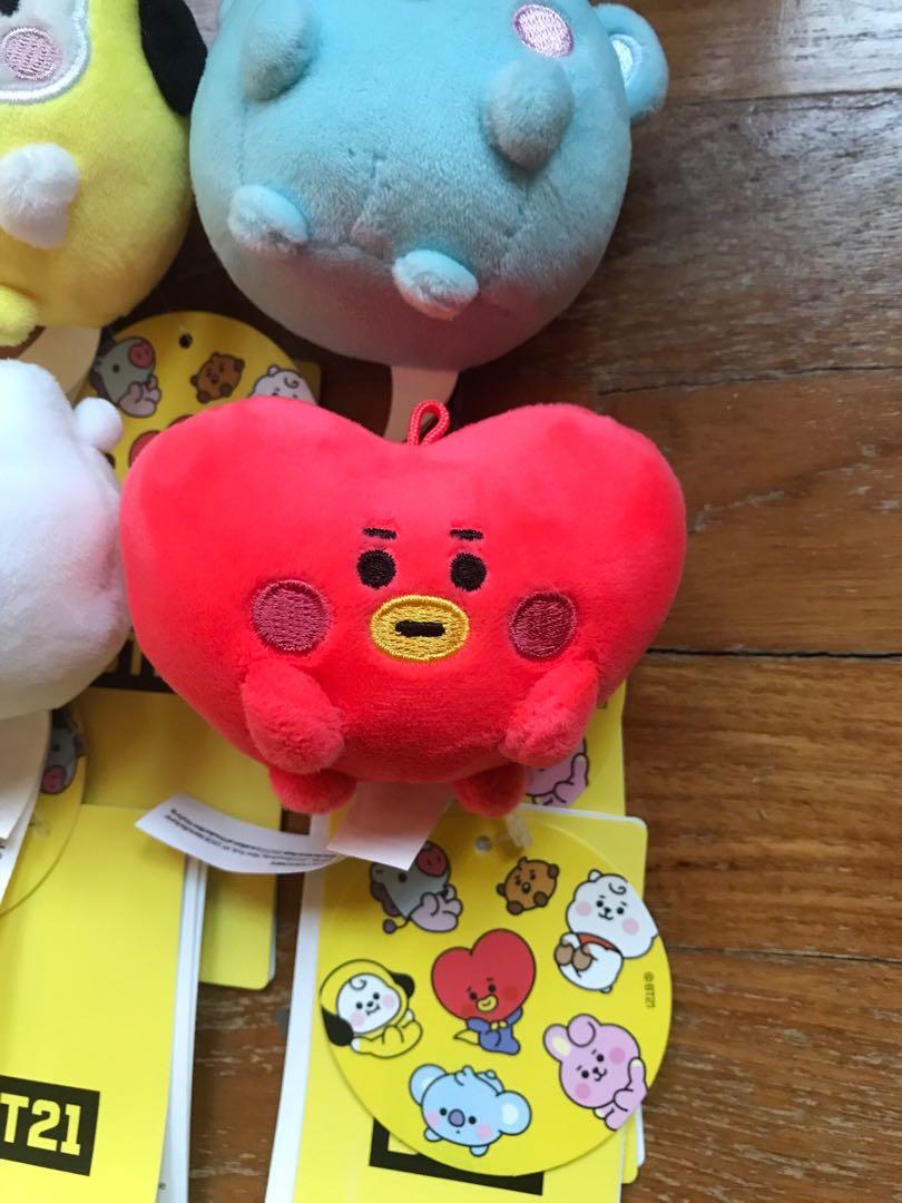 Instock Bt21 Baby Pong Pong Bagcharms Entertainment K Wave On