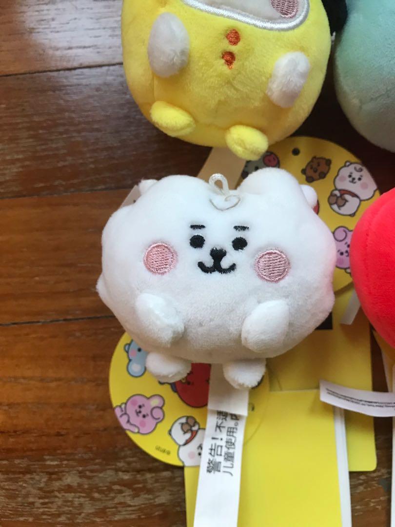 Instock Bt21 Baby Pong Pong Bagcharms Entertainment K Wave On