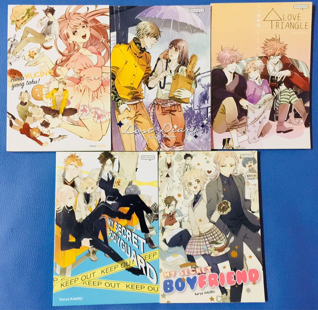 Kaoru Comic Collection Gempak Starz Komik Cinta Jiwang Books Stationery Comics Manga On Carousell