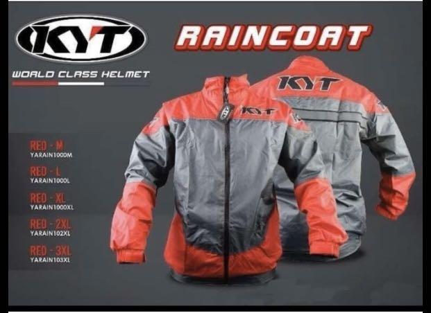 KYT Raincoat, Motorcycles, Motorcycle 