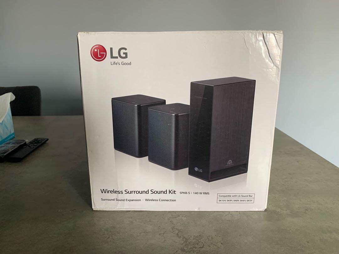 Lg spk8s wireless surround sound kit, Audio, Soundbars, Speakers