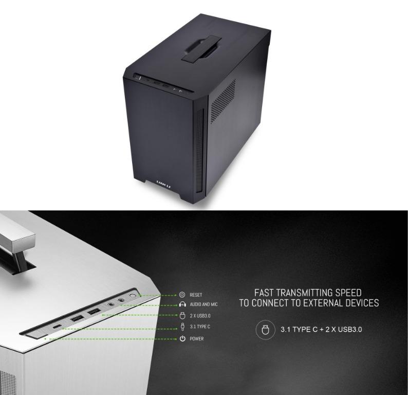 Lian Li TU150WX (Black, Windowed, Mini ITX enclosure), Computers & Tech ...