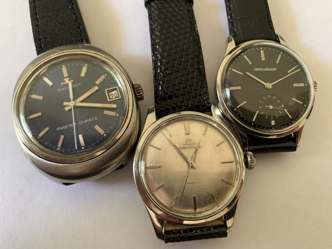 Many Vintage Jaeger LeCoultre Watches Excellent Condition (Rolex Patek Tudor IWC Omega Cartier Panerai)