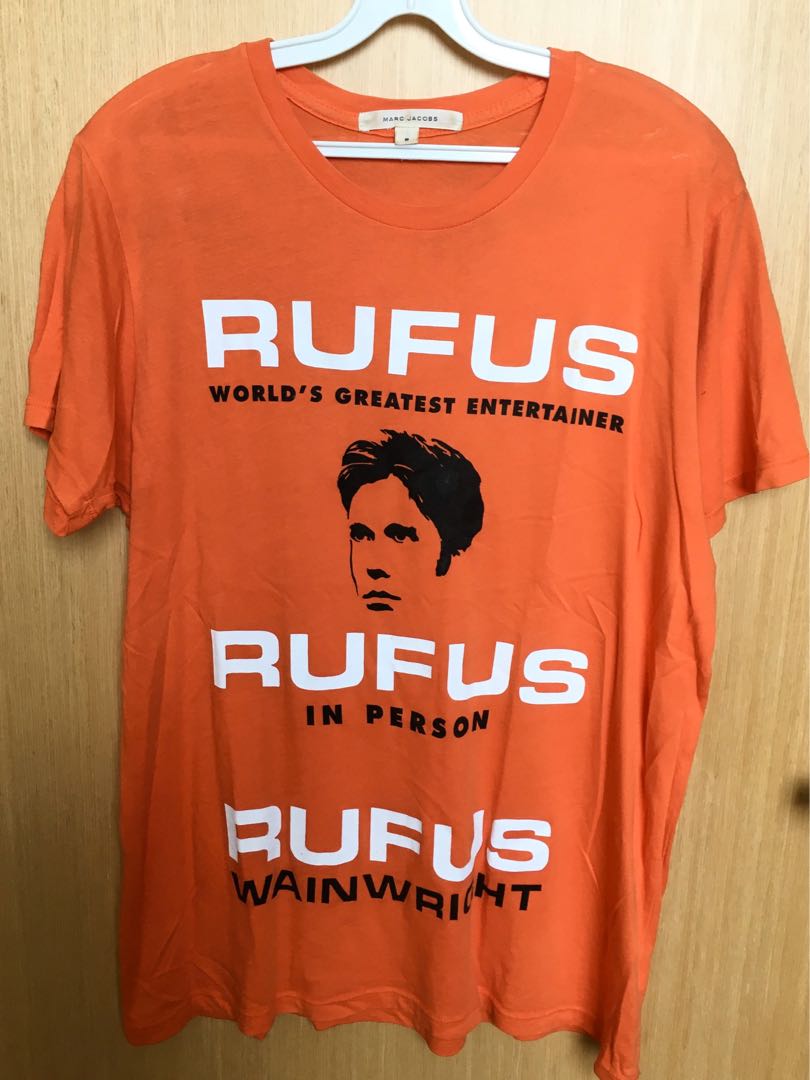 Marc Jacobs T Shirt Rufus Wainwright Crusaid Fundraiser Men s