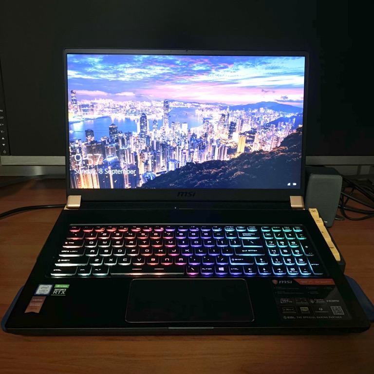 Msi Gs75 Stealth 17 3 144hz Rtx 2070 Gaming Laptop Current Gen Electronics Computers Laptops On Carousell