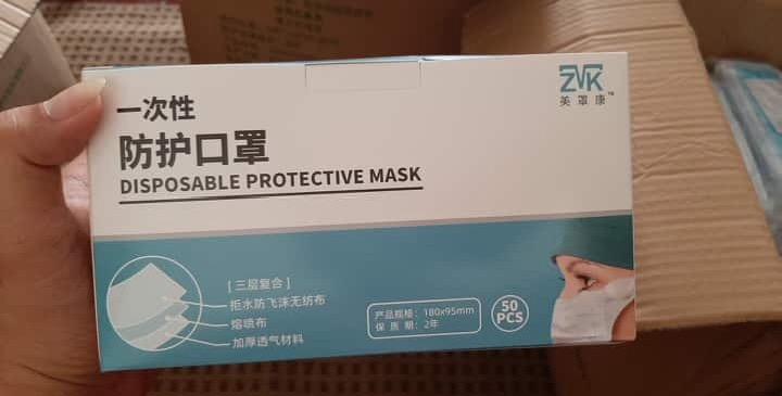 Download Free N88 Surgical Facemask 3 Ply Disposable 50pcs Original Cash On PSD Mockup Template