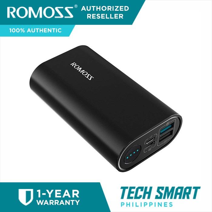 Original Romoss Type C Power Bank With Power Delivery Mobile Phones Tablets Mobile Tablet Accessories Power Banks Chargers On Carousell