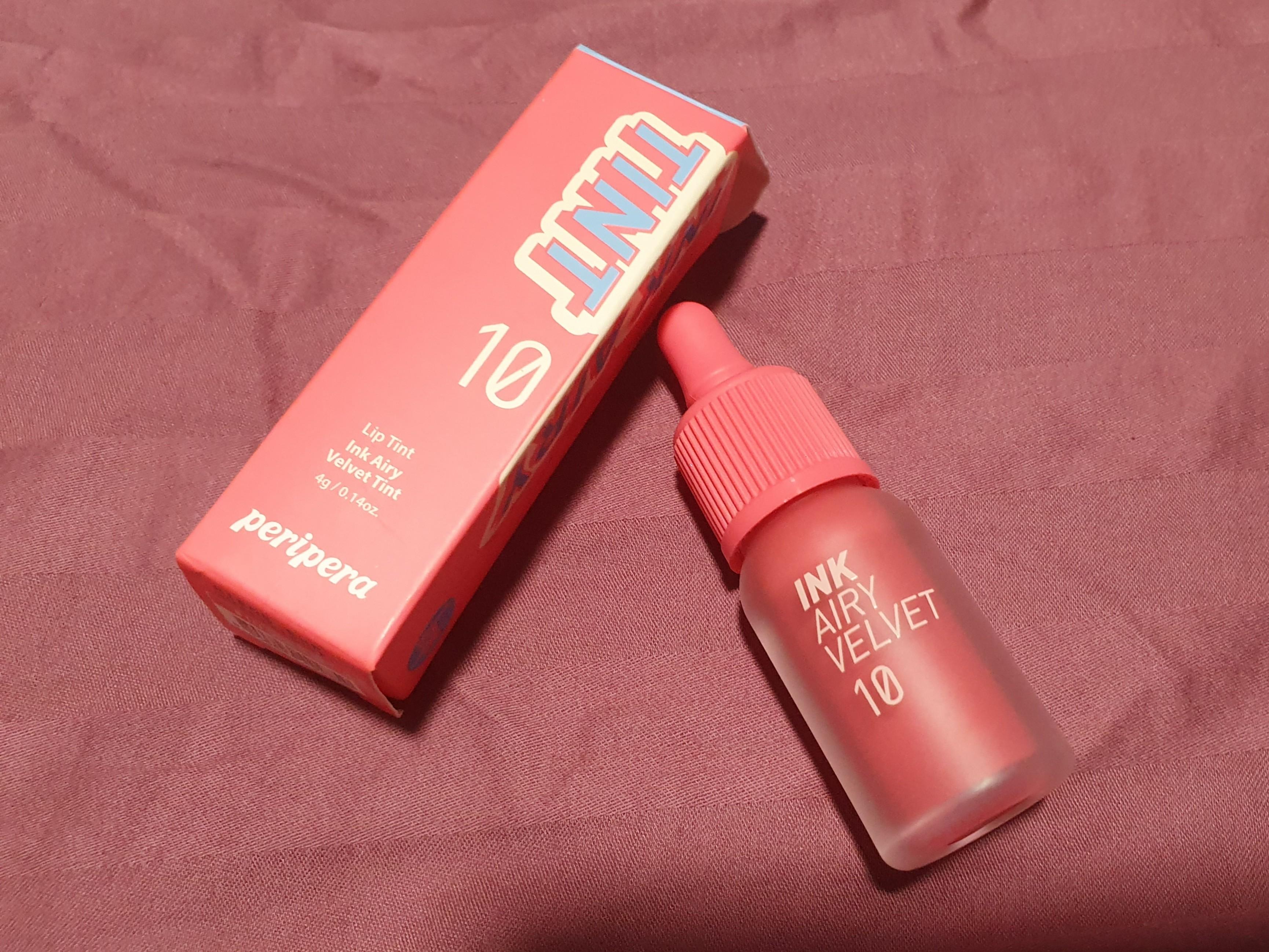 Peripera Lip Tint Ink Airy Velvet Tint 10 Health Beauty Makeup On Carousell