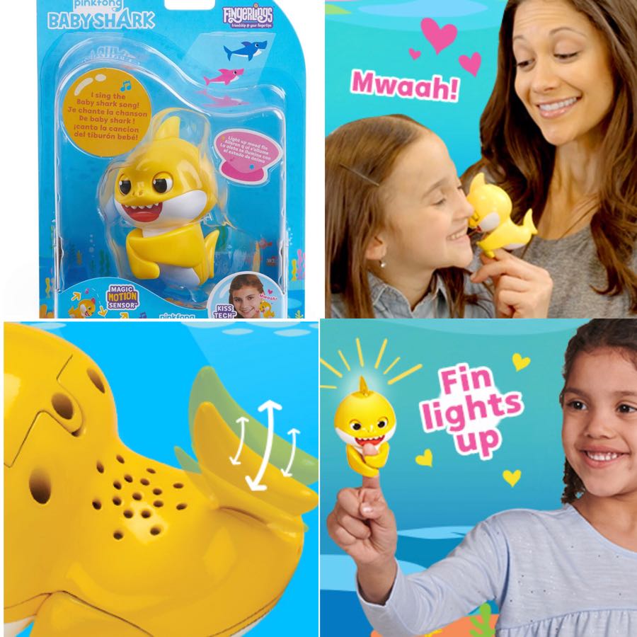 Pinkfong Baby Shark Fingerlings Baby Shark Preschool Interactive