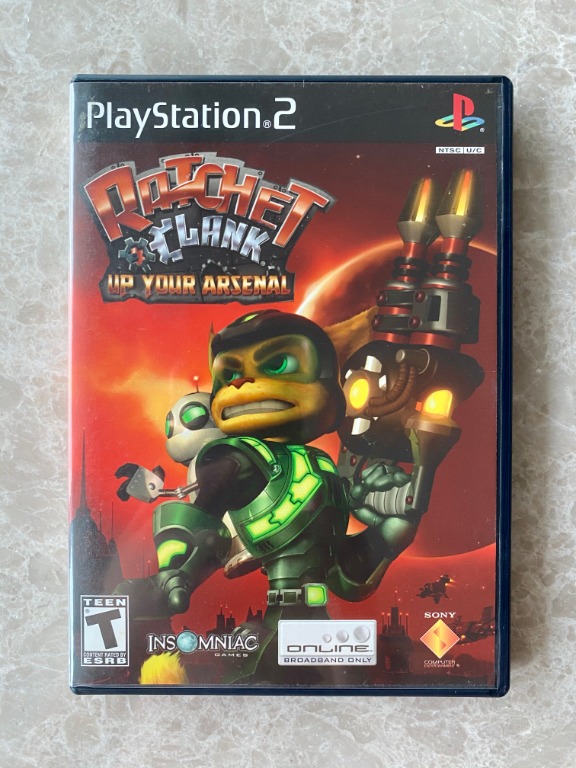 Ratchet and Clank Up Your Arsenal (Playstation 2 PS2), Video Gaming
