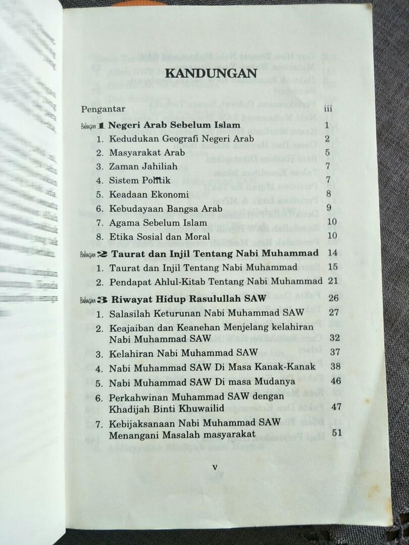 Riwayat Hidup Nabi Muhammad S A W Hobbies Toys Books Magazines Fiction Non Fiction On Carousell