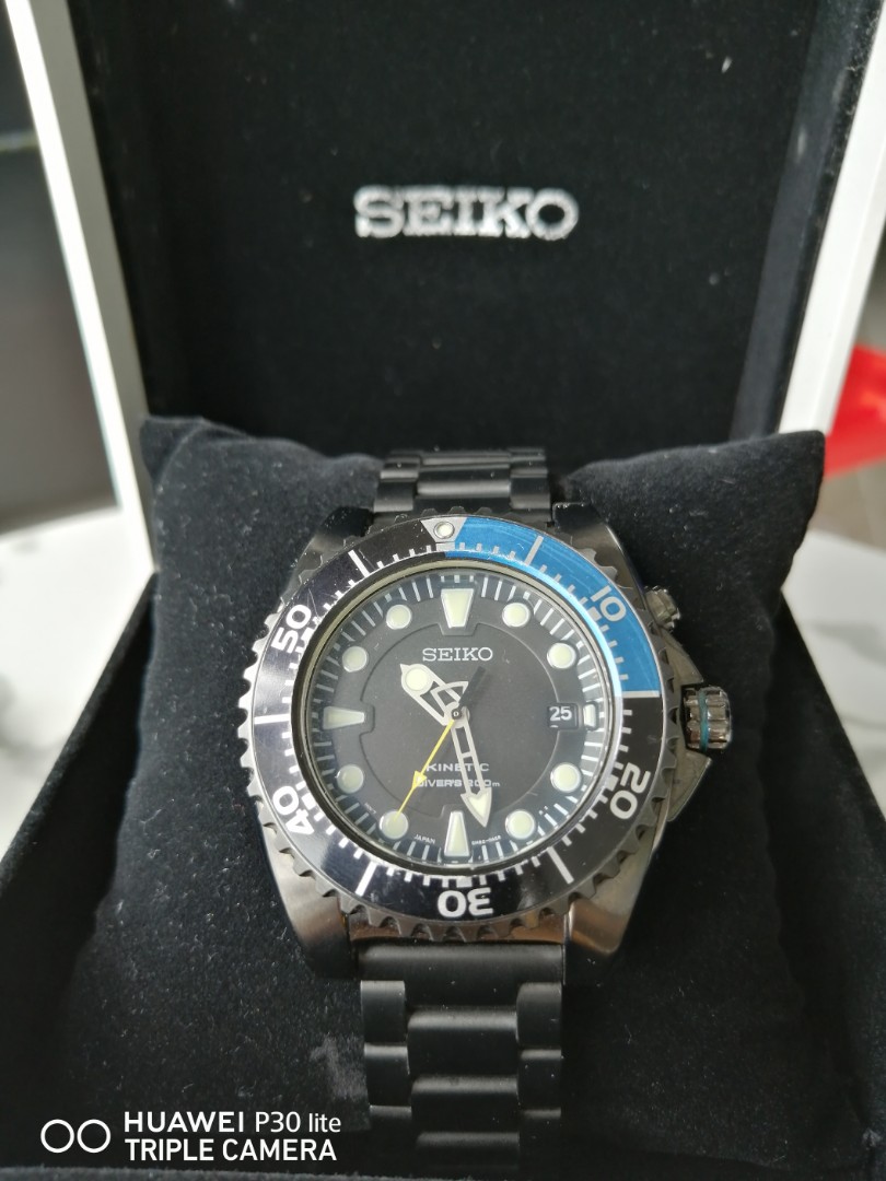 Seiko Kinetic SKA 579P2 Diver, Men's Fashion, Watches & Accessories,  Watches on Carousell